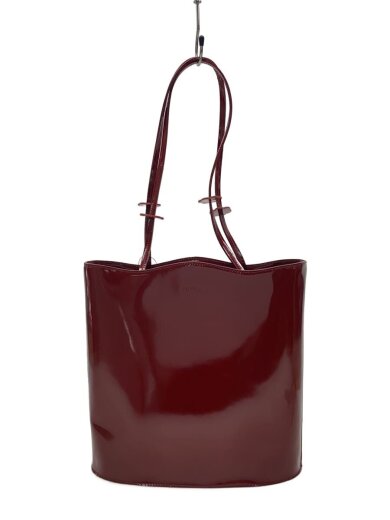 商品画像：トートバッグ/--/RED/無地/エナメル 1