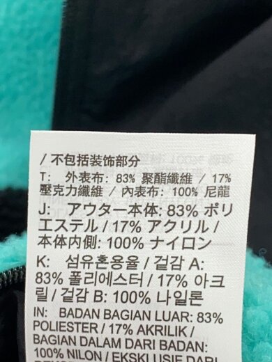 商品画像：フリースジャケット/XL/--/BLK/無地/BQ6546-301 4