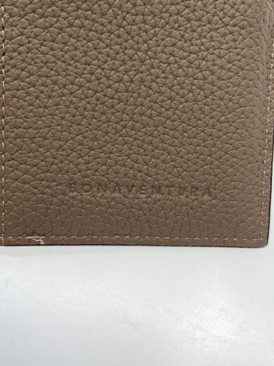 商品画像：2つ折り財布/レザー/BEG/無地/レディース// 3