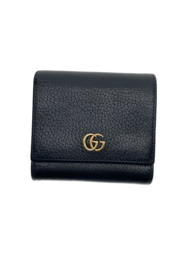 商品画像：ミディアム・ウォレット/レザー/BLK/レディース// 1