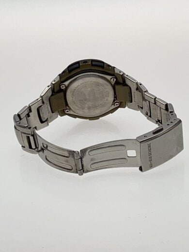 商品画像：ソーラー腕時計・G-SHOCK/デジアナ/SLV 4