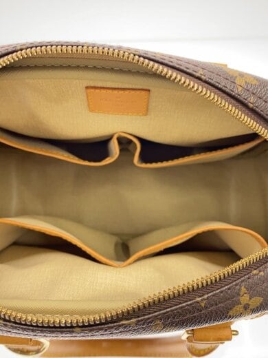 商品画像：1)トゥルーヴィル_モノグラム・キャンバス/PVC/BRW 6