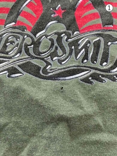 商品画像：Tシャツ/L/コットン/GRN/プリント 5