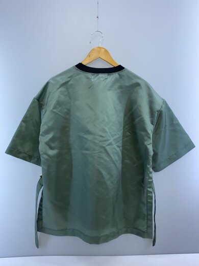 画像：CULLNIBright Nylon Twill Side Belt Tee/1/ナイロン/GRN/23-SS-0432