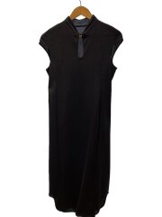 Suvin Cotton French Sleeve Jersey Dress/2/コットン/BLK