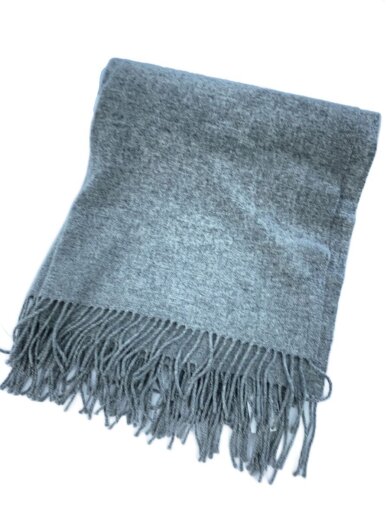 商品画像：マフラー/ウール/GRY/レディース 1