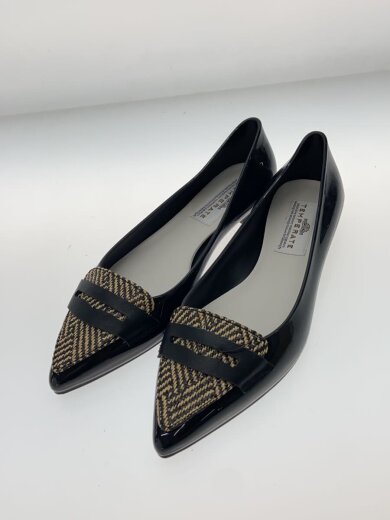 画像：TEMPERATEフラットパンプス/39/BLK2
