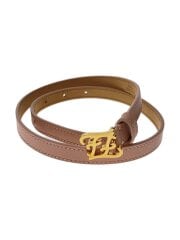 ベルト/ベルトループ汚れ有/BEG/無地/レディース//