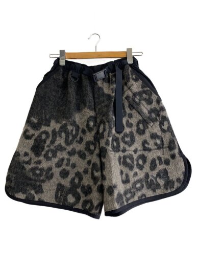 商品画像：LEOPARD WIDEGAME SHORTS/ショートパンツ/XS/ウール/GRY/アニマル/HS9929 1