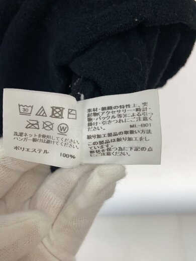 商品画像：パイル地Tシャツ/1/ポリエステル/BLK/ME71JK079/// 5