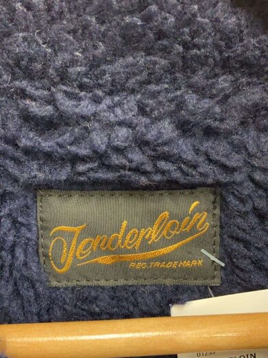 商品画像：T-SADDLE SUEDE LEATHER JKT/レザージャケット/M/牛革/NVY 3