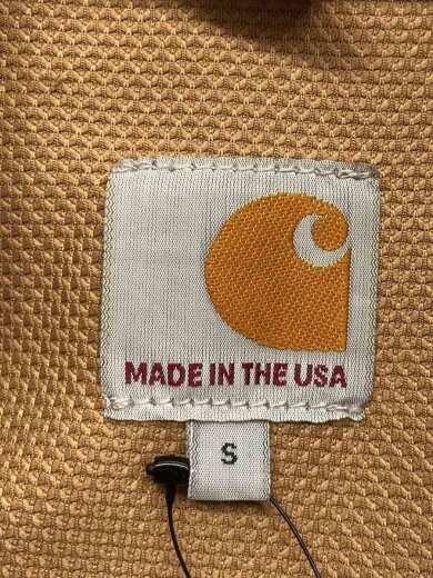 画像：Carharttジャケット/S/コットン/BRW/J131-BRN/ACTIVE JACKET/USA製3