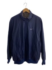 90s/GOLF/リバーシブルジャケット/M/ナイロン/フリース/NVY