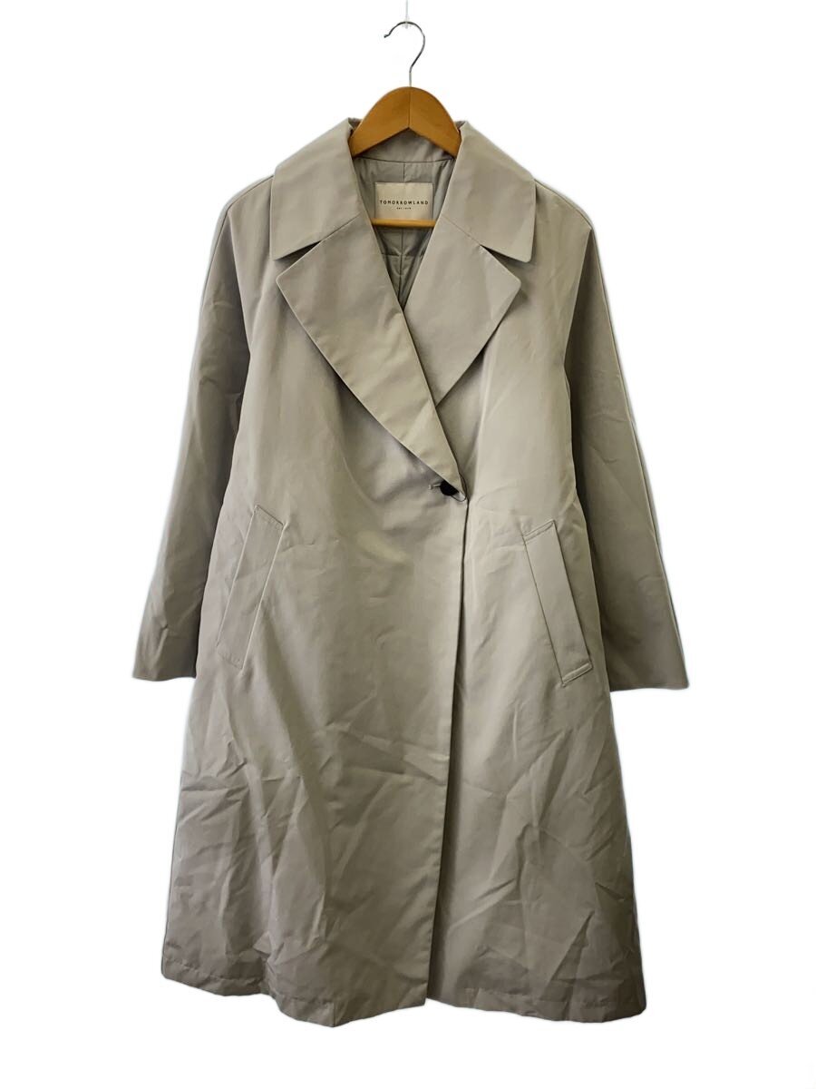 TOMORROWLAND / コート/36/ポリエステル/GRY/11-08-94-08301