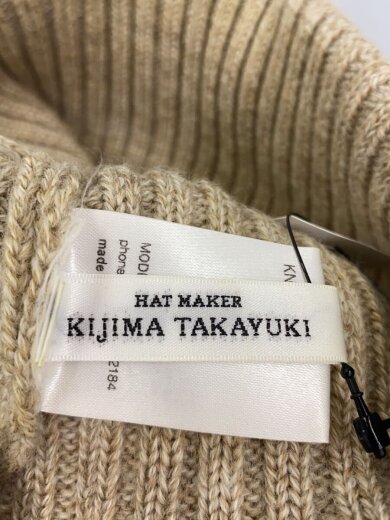 商品画像：ニットキャップ/--/ウール/BEG/メンズ/KN-162802 4