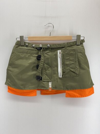 画像：BELPERエプロン/ミニスカート/FREE/ナイロン/KHK/2119-11241