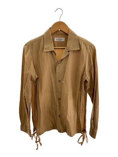 商品画像：シルク混ブラウス/長袖シャツ/2/シルクコットン/CML/ 1