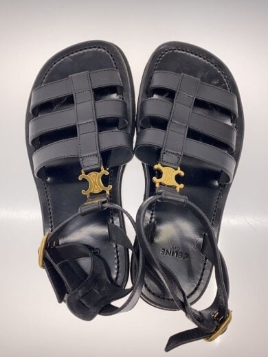 商品画像：クレア/トリオンフ/足跡・キズ有/サンダル/24cm/BLK 3