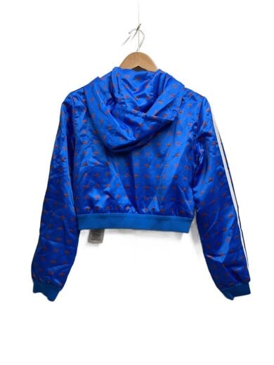 商品画像：×adidas/ジャケット/XS/ポリエステル/BLU/総柄/693421 XJEBI 2