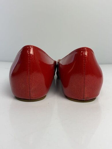 商品画像：フラットパンプス/38/RED 6