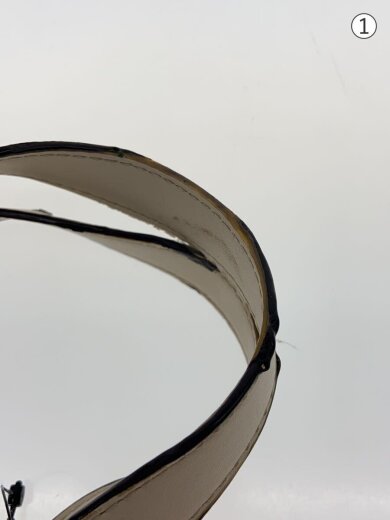 商品画像：ショルダーバッグ/--/WHT/NB-2105/持ち手劣化 7