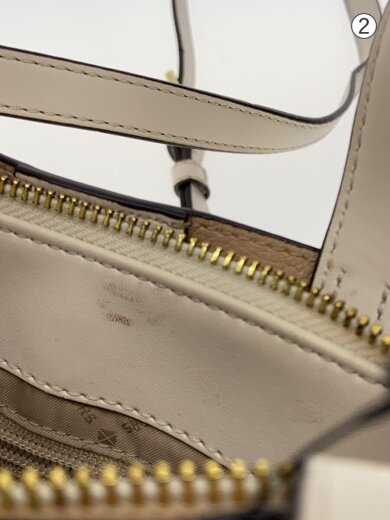 商品画像：ショルダーバッグ/--/WHT/NB-2105/持ち手劣化 8