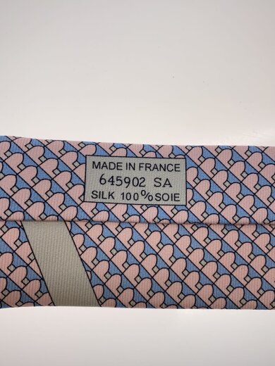 商品画像：ネクタイ/シルク/PNK/総柄/メンズ 4