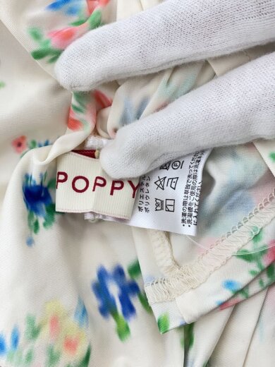 商品画像：トップス/FREE/ポリエステル/WHT/花柄 3