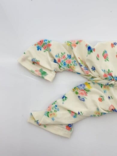 商品画像：トップス/FREE/ポリエステル/WHT/花柄 6