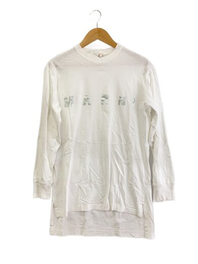 商品画像：長袖Tシャツ/36/コットン/WHT/プリント/THJE0129PD// 1