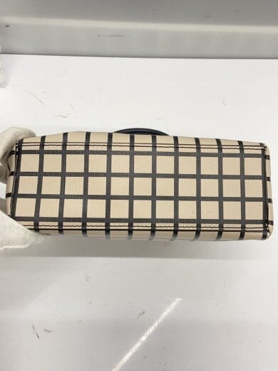 商品画像：ショルダーバッグ/--/BEG/チェック 4