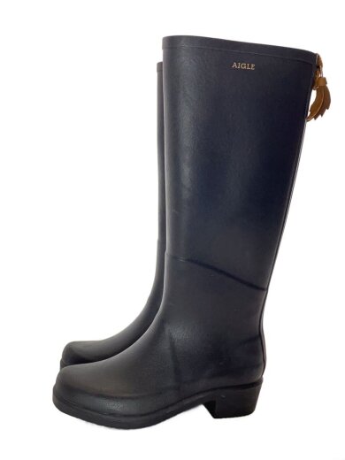 商品画像：レインブーツ/35/BLK/ミスジュエット/ロングブーツ/バックル// 1