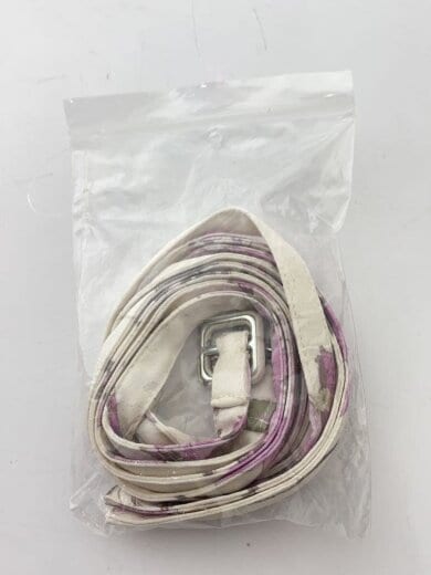 商品画像：ダブルベルトプリントスカート/25SS/1/ポリエステル/WHT/花柄/SWFS251204 7