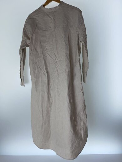 商品画像：長袖ワンピース/--/リネン/BEG/A0195FA247 2