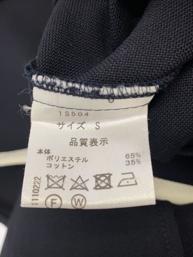 商品画像：ノースリーブワンピース/S/ポリエステル/NVY/1S504/パールボタン2WAYワンピース 4