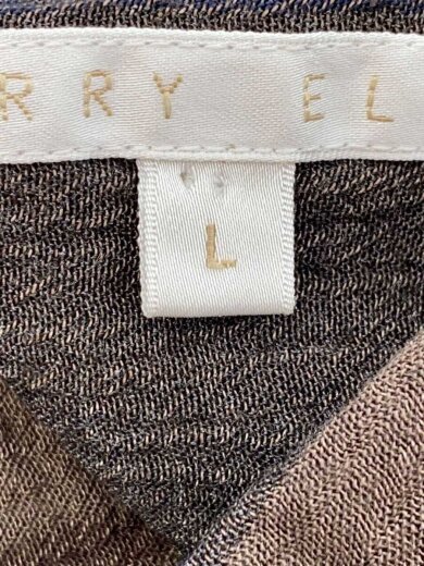 商品画像：90S/長袖シャツ/L/レーヨン/BRW/ストライプ 4