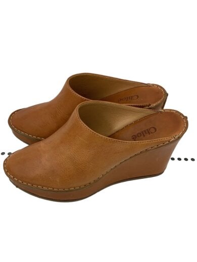 商品画像：厚底サンダル/37.5/CML/レザー/CH17476 1