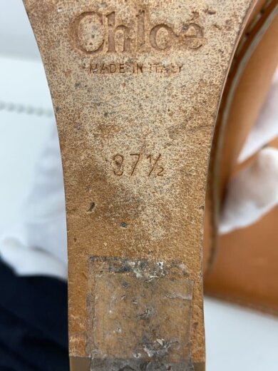 商品画像：厚底サンダル/37.5/CML/レザー/CH17476 5