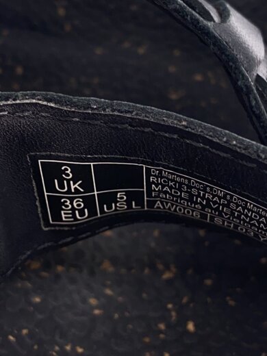 商品画像：サンダル/36/BLK/RICKI 3-STRAP SANDAL 5