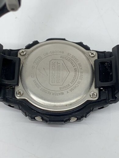 商品画像：腕時計/アナログ/ラバー/BLK/BLK/SS/DW-5600B/汚れ有り 3