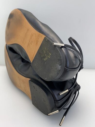 商品画像：フラットパンプス/36/BLK/C43003-01/スクウェアトトゥ 4