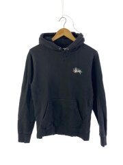 S/プリントロゴパーカー/S/コットン/BLK