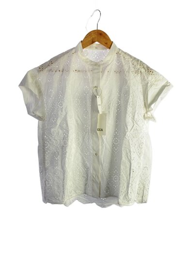 商品画像：半袖シャツ/FREE/コットン/WHT/TBDS-101 1