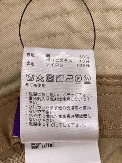 商品画像：ハット/FREE/コットン/BEG/メンズ/NN8202N 6