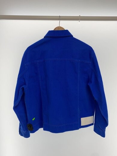 商品画像：ジャケット/M/コットン/BLU/無地/IU2460 2