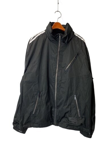 商品画像：ジャケット/L/ポリエステル/BLK 1