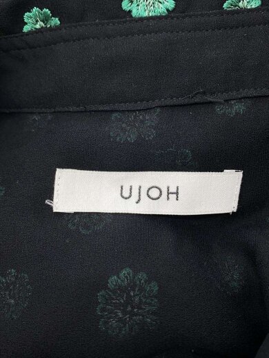 商品画像：長袖ワンピース/--/--/BLK/総柄 3