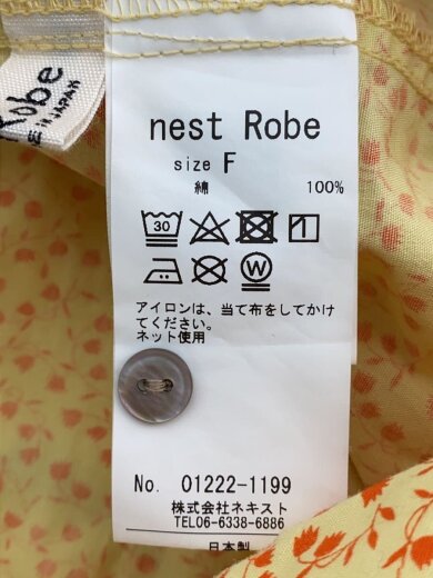 商品画像：muguetプリントブラウス/FREE/コットン/YLW/01222-1199 4