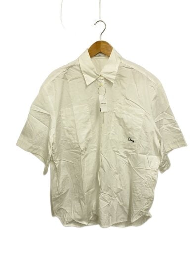 商品画像：半袖シャツ/1/コットン/WHT/18122-4202 1