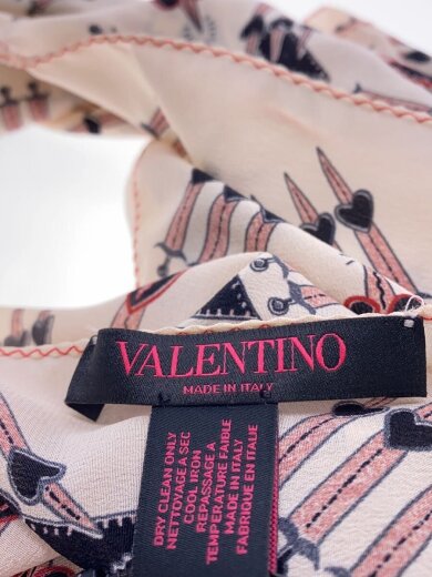 商品画像：スカーフ/シルク/CRM/総柄/レディース 2